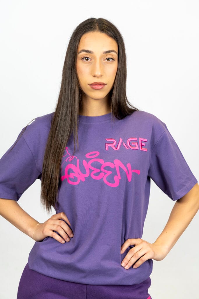 RAGE Prestige Line Queen Tee - Purple - Rage the Label