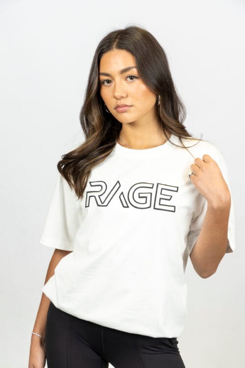 RAGE Style Tee - White