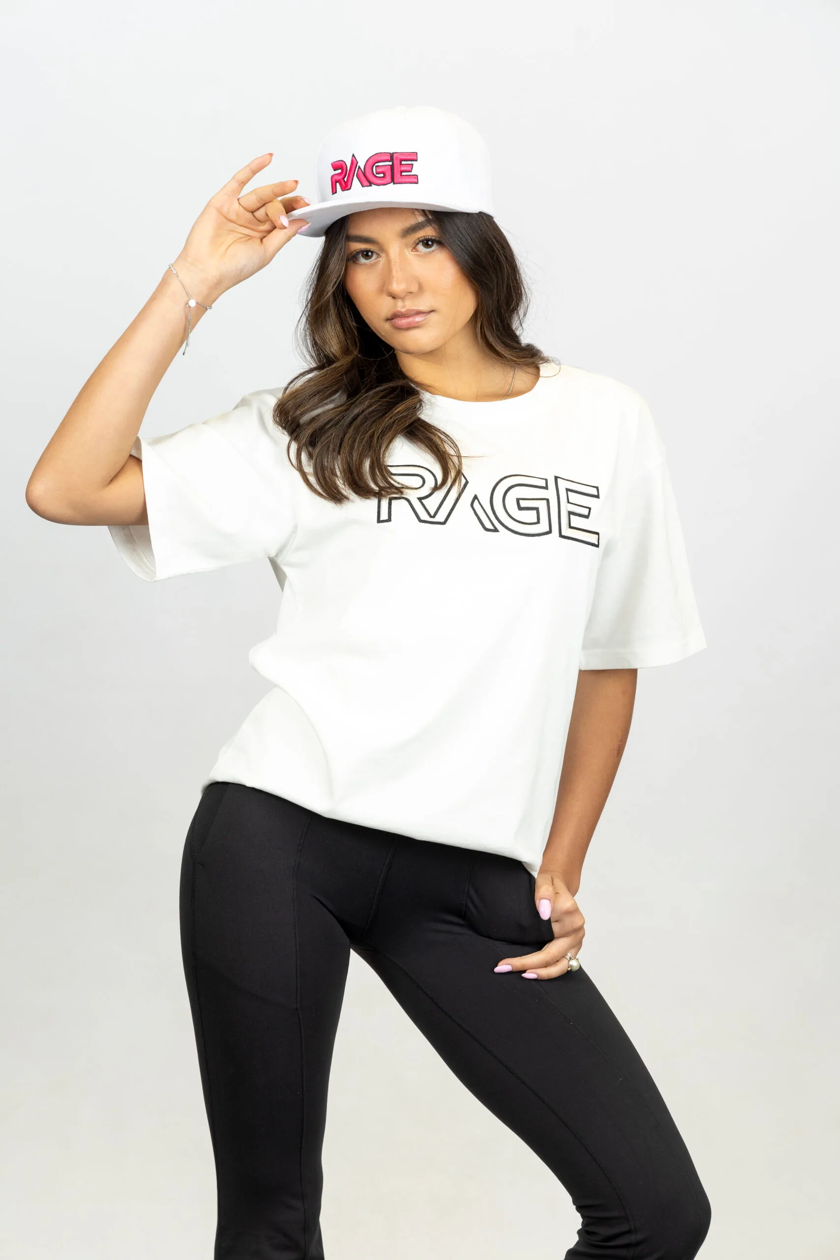 RAGE Style Cap - White - Image 2