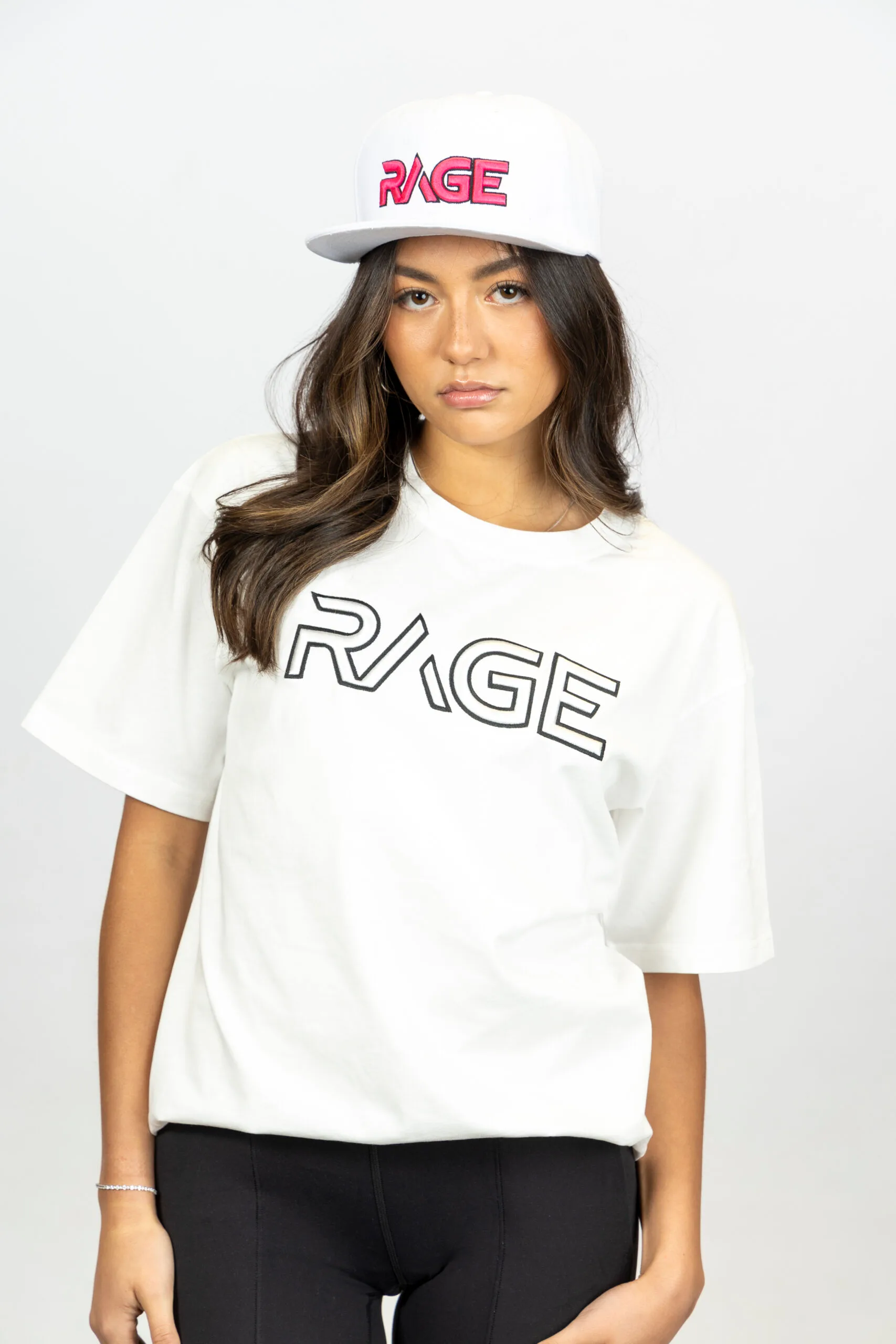RAGE Style Cap - White - Image 4