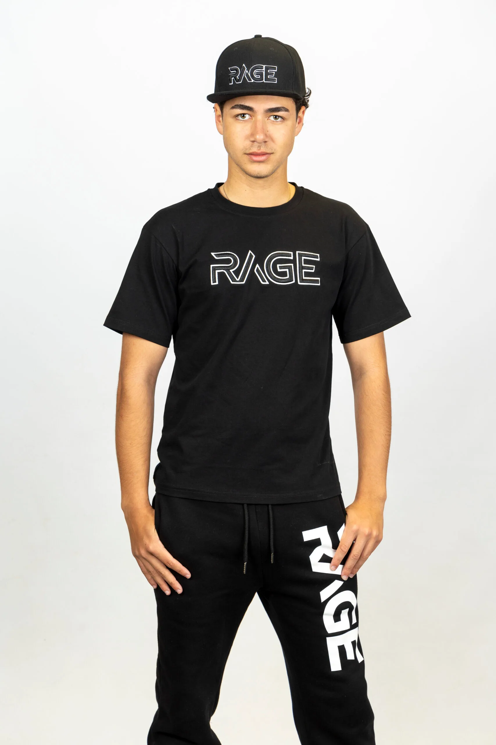 RAGE Style Cap - Black - Image 3