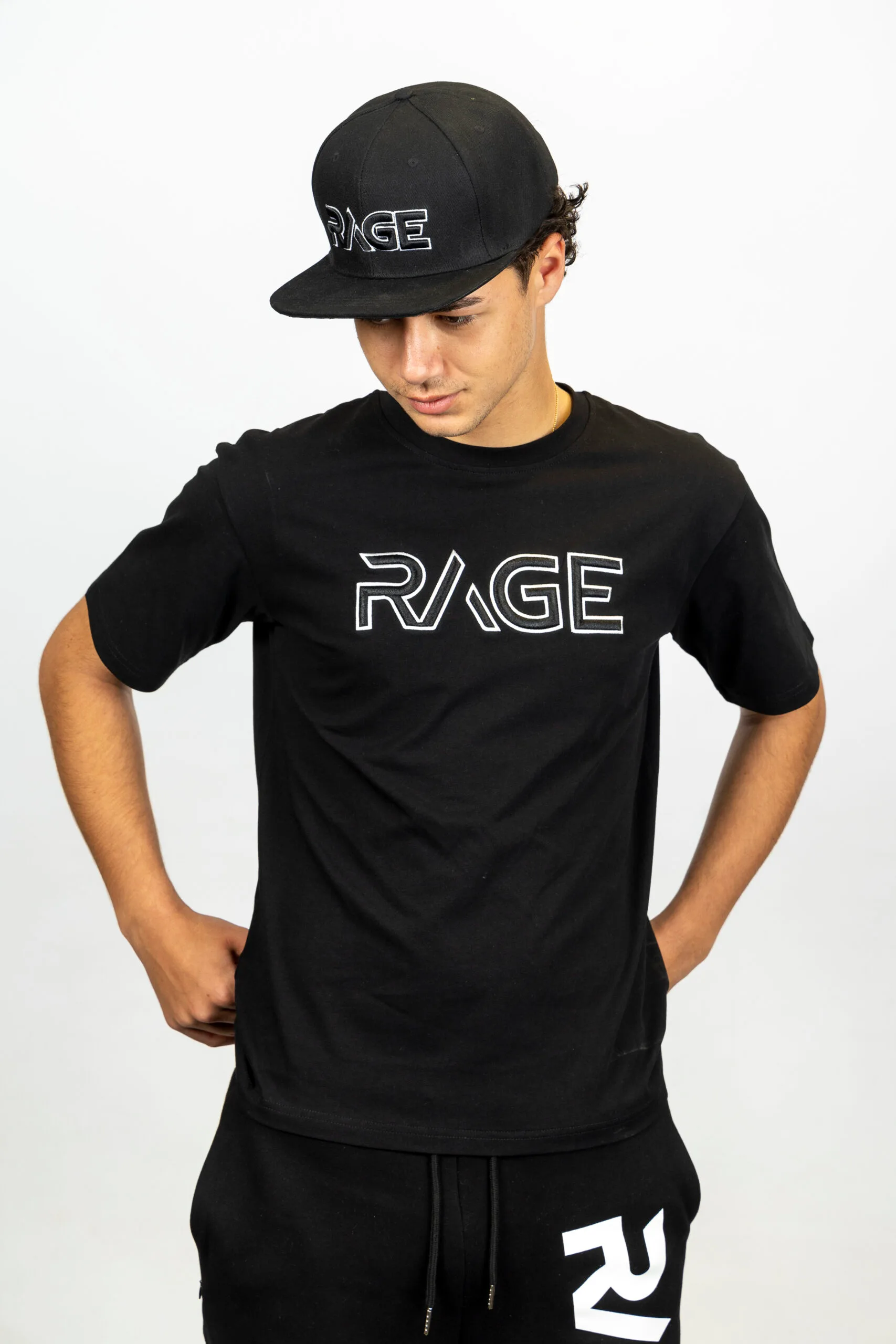 RAGE Style Cap - Black - Image 2