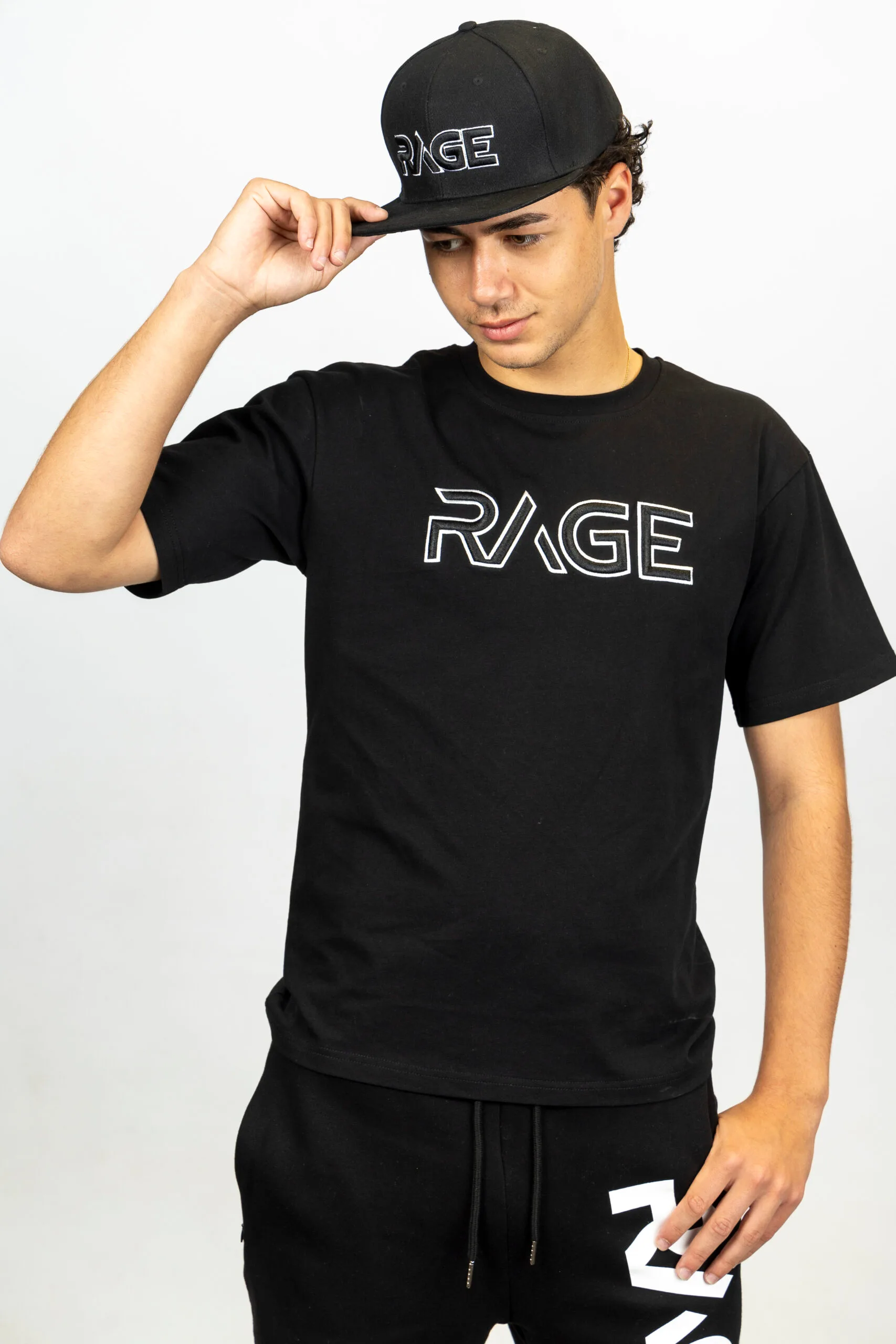 RAGE Style Cap - Black - Image 4