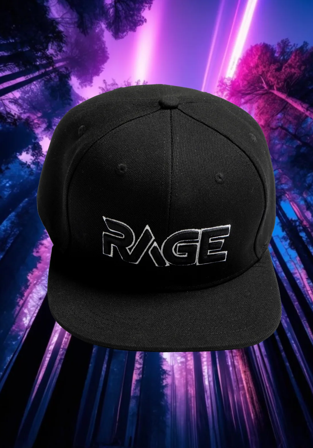 RAGE Style Cap - Black - Image 5